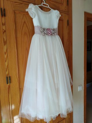 Vestido de comunión + cancán