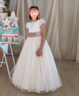 Vestido de comunión + cancán