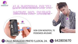 CAMBIO DE BATERIA A MOVILES.
