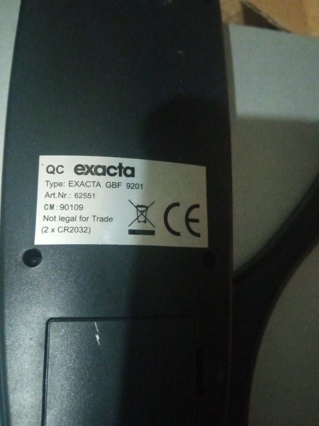 Bilancia elettronica Exacta GBF 9201
