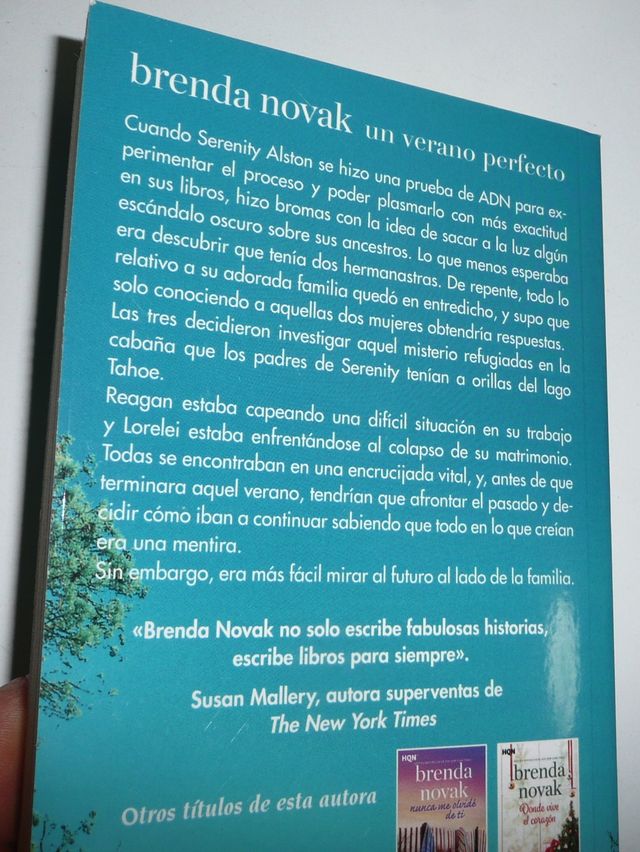 Lote de 4 novelas Sherryl Woods y Brenda Novak