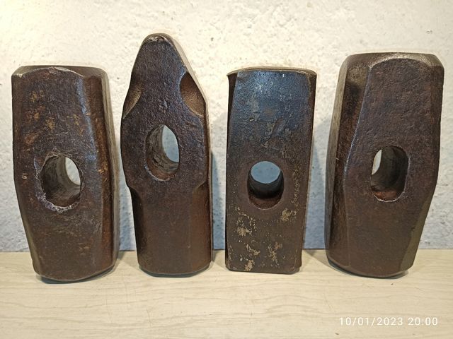 mazas de acero forjado