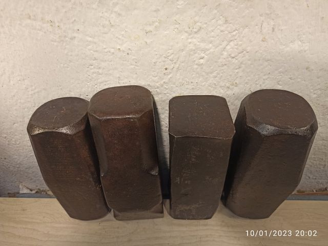 mazas de acero forjado