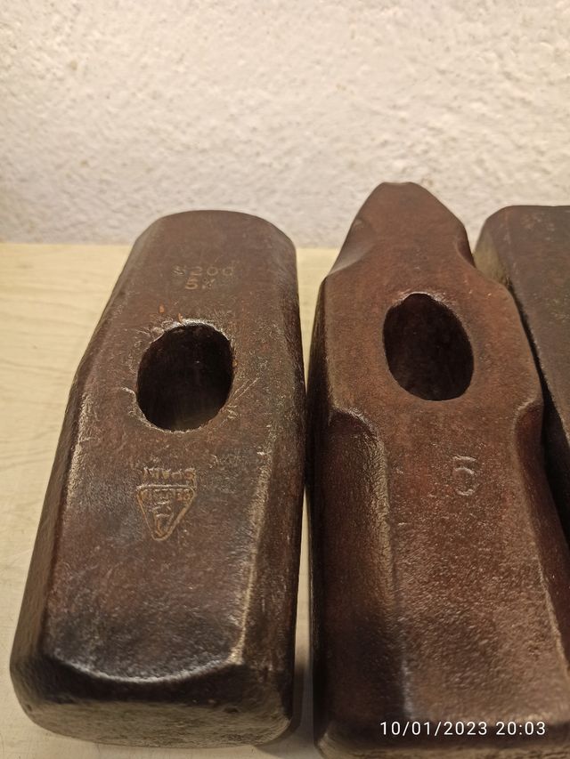 mazas de acero forjado