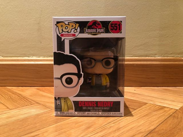 Funko pop dennis nedry