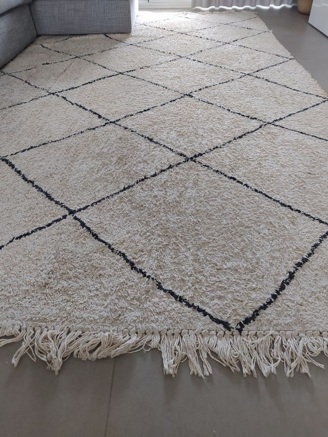 Alfombra Bereber lavable 