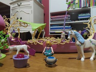 Barco y casa de las hadas de Playmobil 