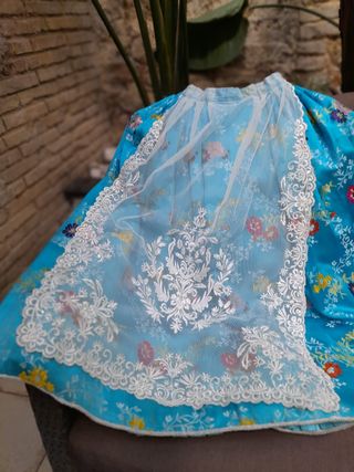 Traje de fallera de niña completo