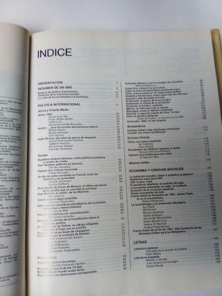 LIBRO DEL AÑO 1982 - VARIOS AUTORES