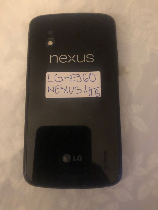 Lote de 2 LG Nexus 4 model:E960