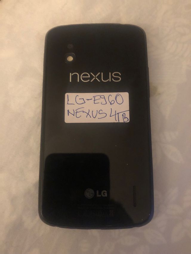 Lote de 2 LG Nexus 4 model:E960