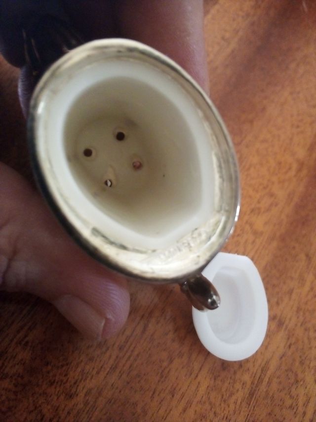 Salero GODINGER. Silver plated. 