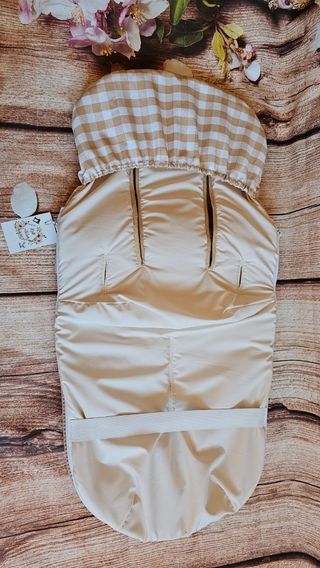 Saco silla 4 estaciones, VICHY Beige