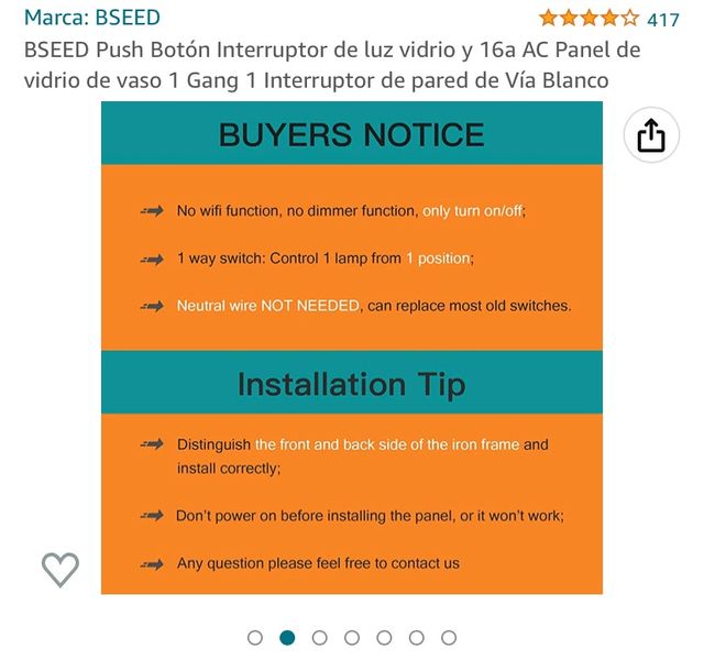 Interruptor de luz panel de vidrio con enchufe