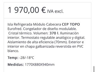 EUROFRED CEP TOPO D R