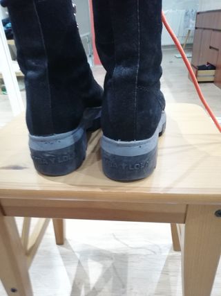 botines negros de Bimba y Lola