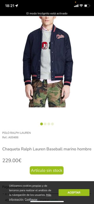 Bomber Ralph Lauren 