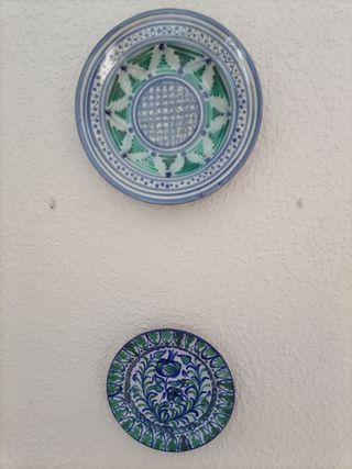 Lote de platos decorativos 