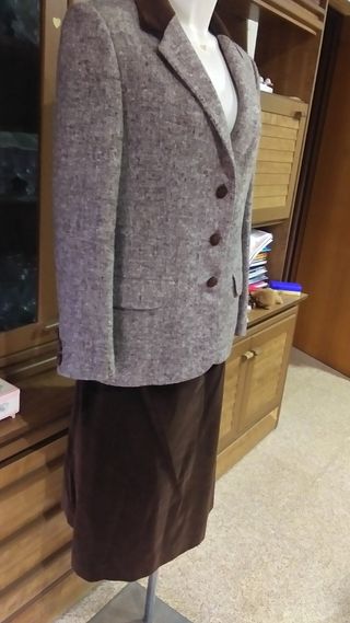 traje chaqueta