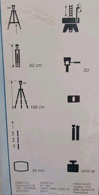 Trípode Profesional Posso v5500