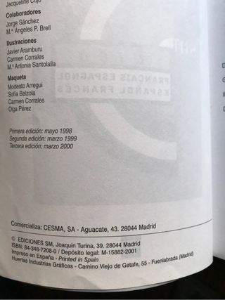 Diccionario Francés-español