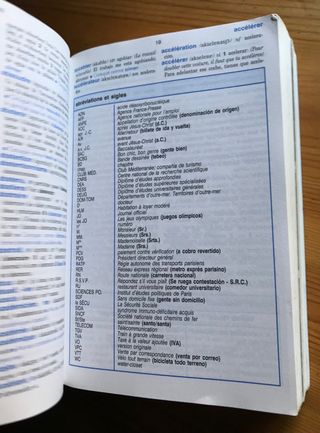 Diccionario Francés-español