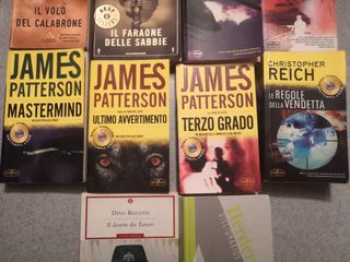 13 libros en italiano + diccionario + gramática