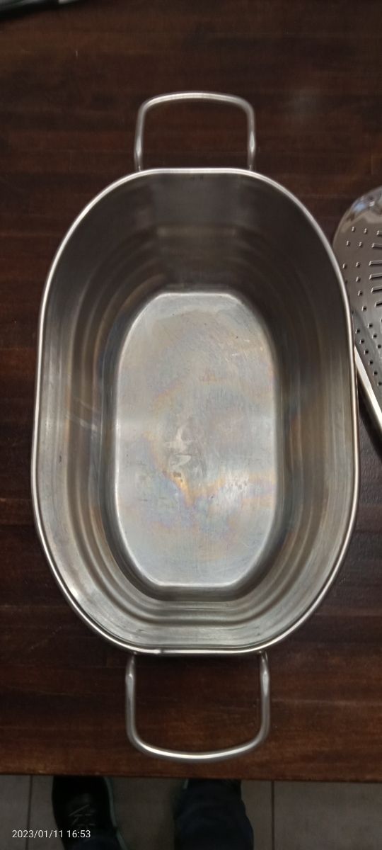 pentola per spaghetti o pesce