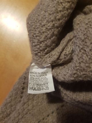 Jersey beige minitachuelas