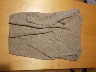 Jersey beige minitachuelas