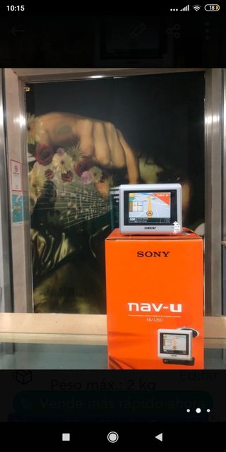Navegador Sony Nav U, Oferta 10 e. Nueva oferta 8e