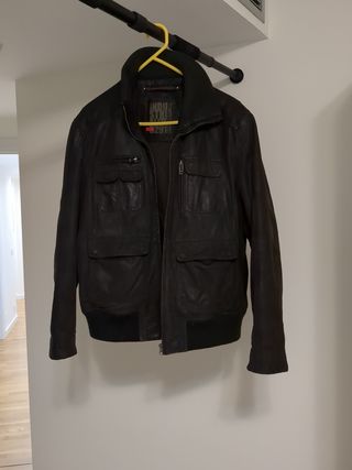chaqueta cuero sintético 