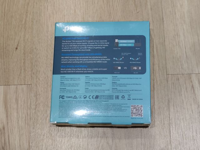 Adaptador Wifi USB TP Link AC1300