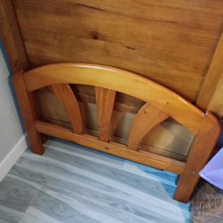 pie de cama o cabecero