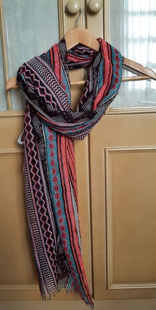 Foulard estampado