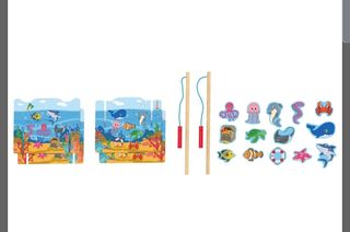 Juego de pescar.