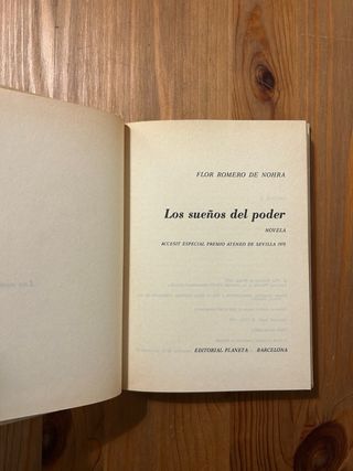 Libros antiguos Narrativa