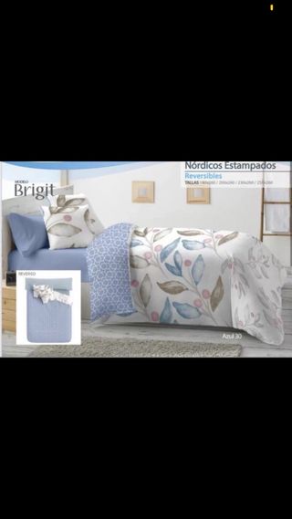 Edredón nórdico reversible