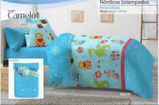 Edredón nórdico reversible