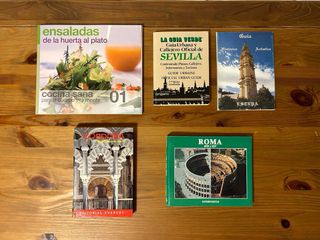 Libros Recetas y Guías de viaje