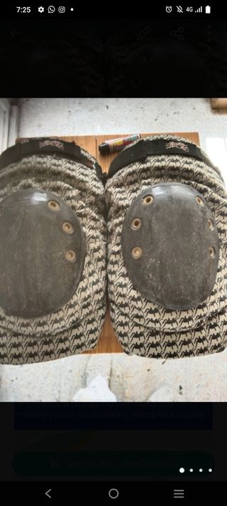 rodilleras skate monopatín marca titus