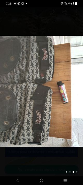 rodilleras skate monopatín marca titus
