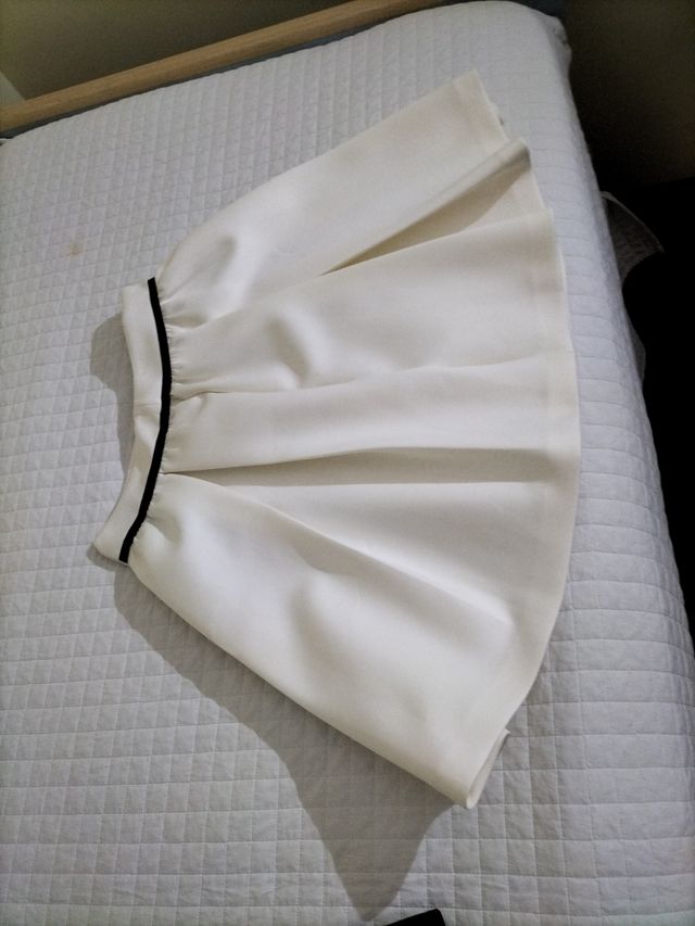 gonna nuova cavalli class bianca