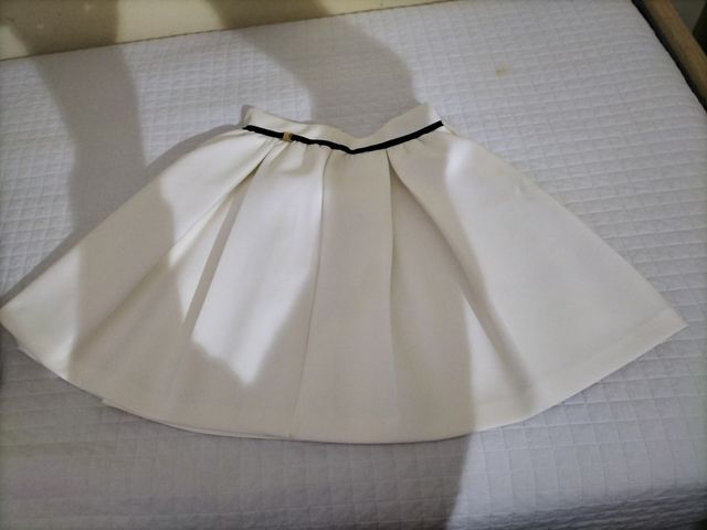 gonna nuova cavalli class bianca