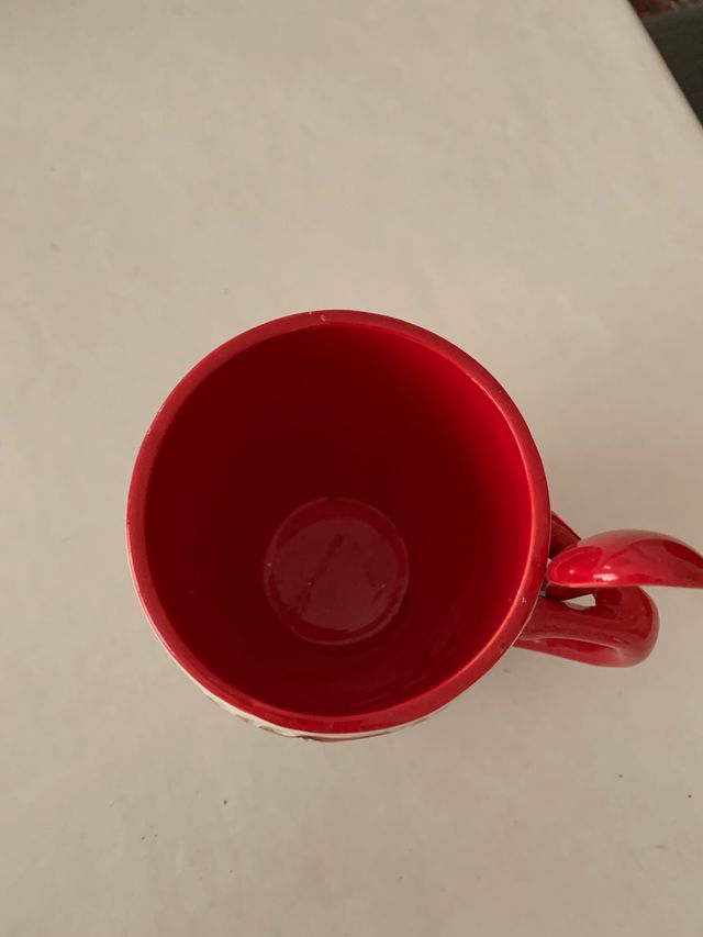 Tazza con cucchiaio natalizia