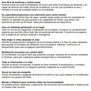 HUMIDIFICADOR OZONIZADOR NUEVO!!!