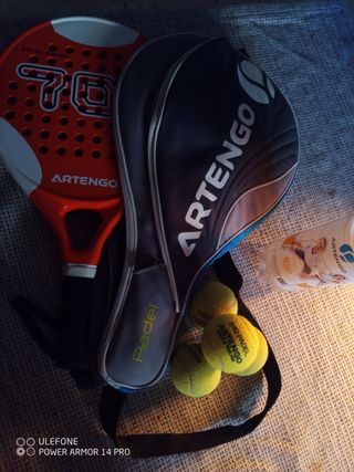 Lote pádel principiantes.