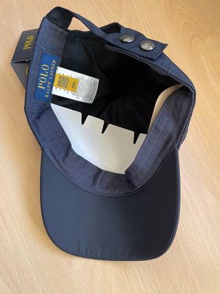 Gorra negra "Polo Ralph Lauren" 