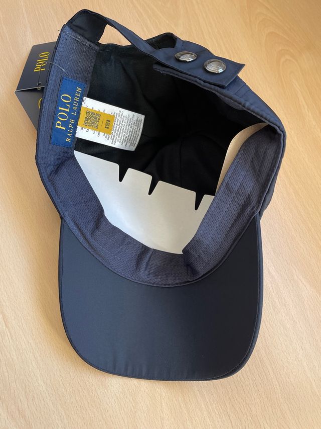 Gorra negra "Polo Ralph Lauren" 