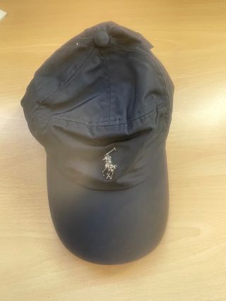 Gorra negra "Polo Ralph Lauren" 